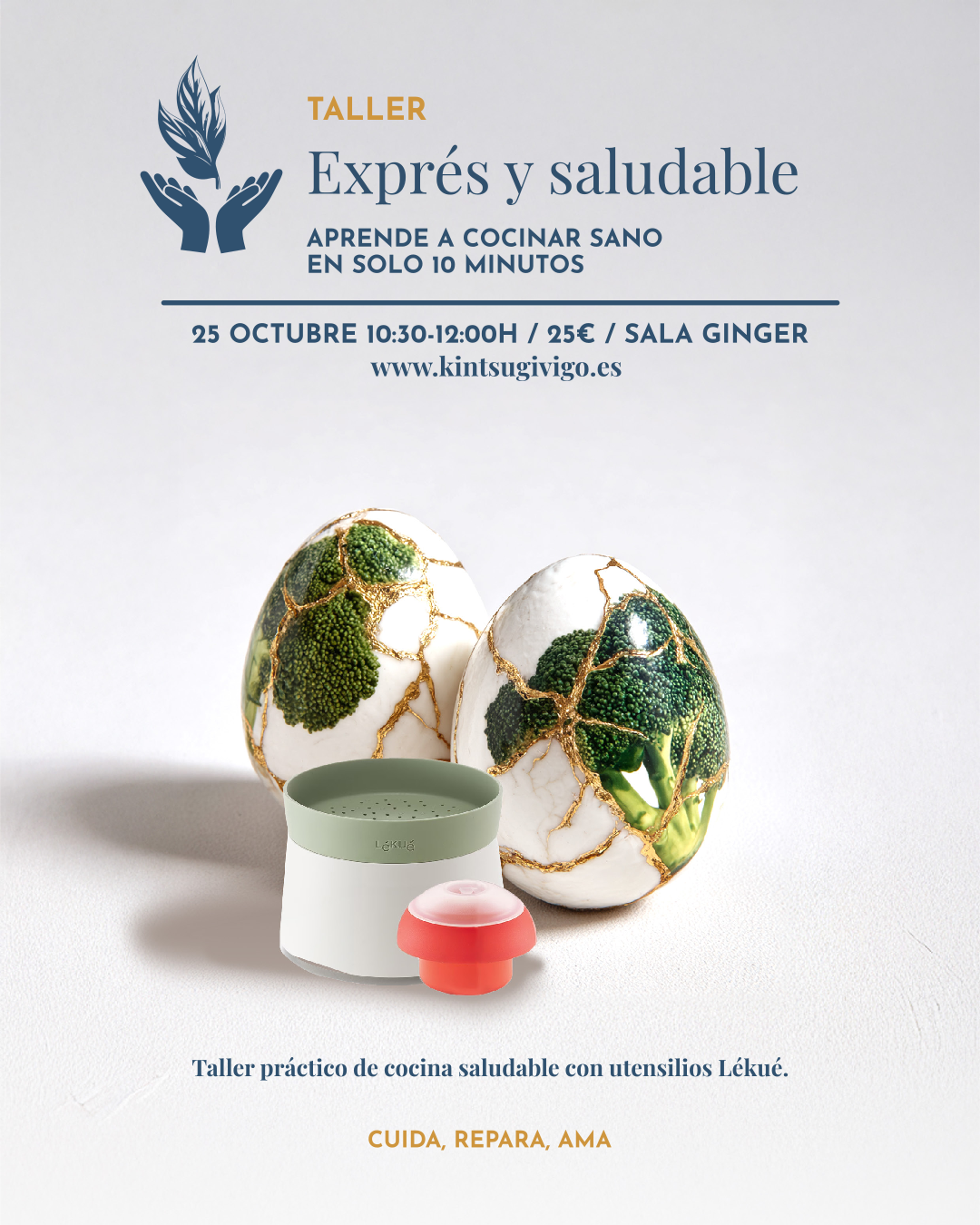 Taller práctico de cocina saludable con utensilios Lékué, 25 de octubre de 2025